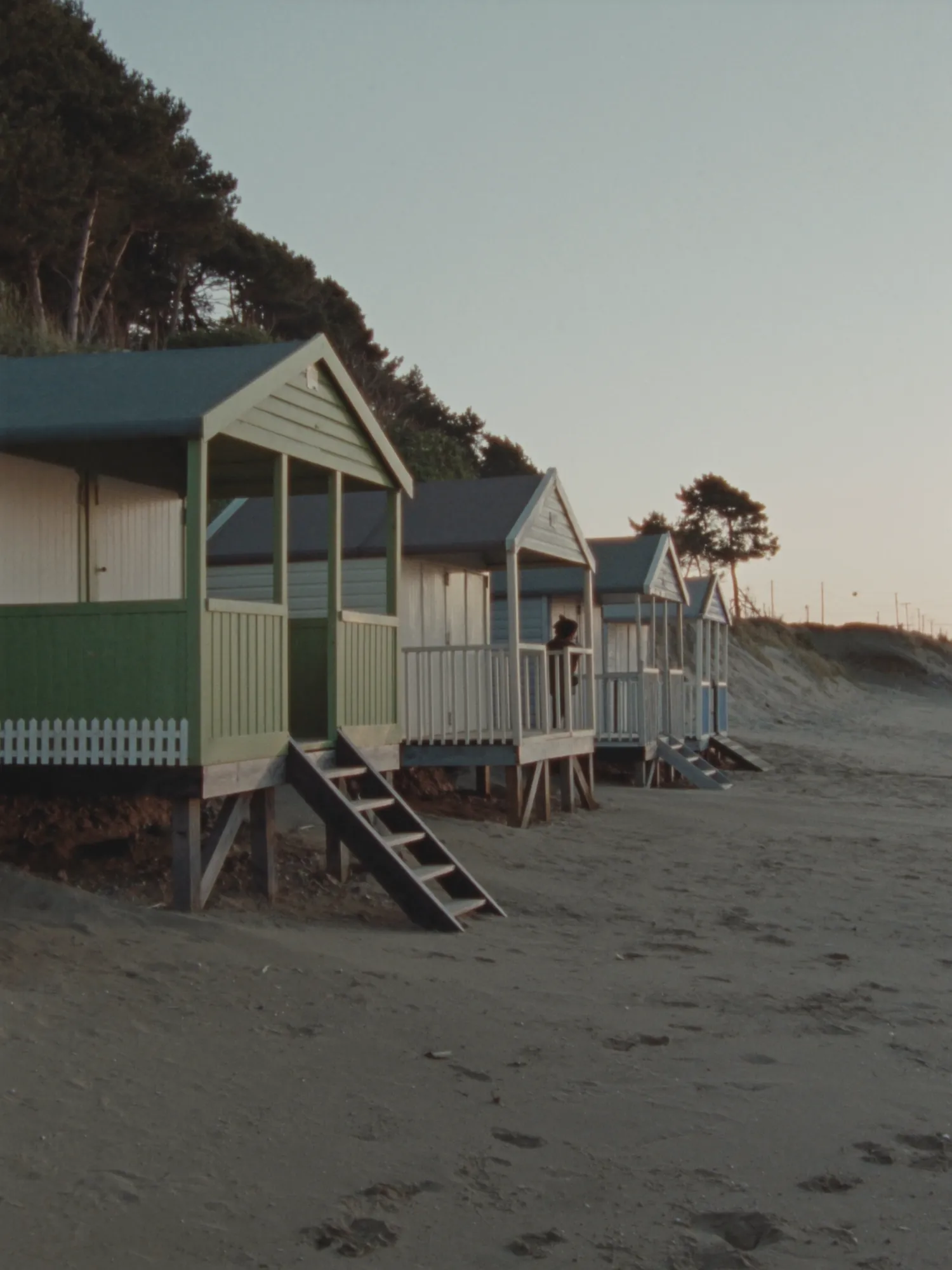 Beach huts at Wells