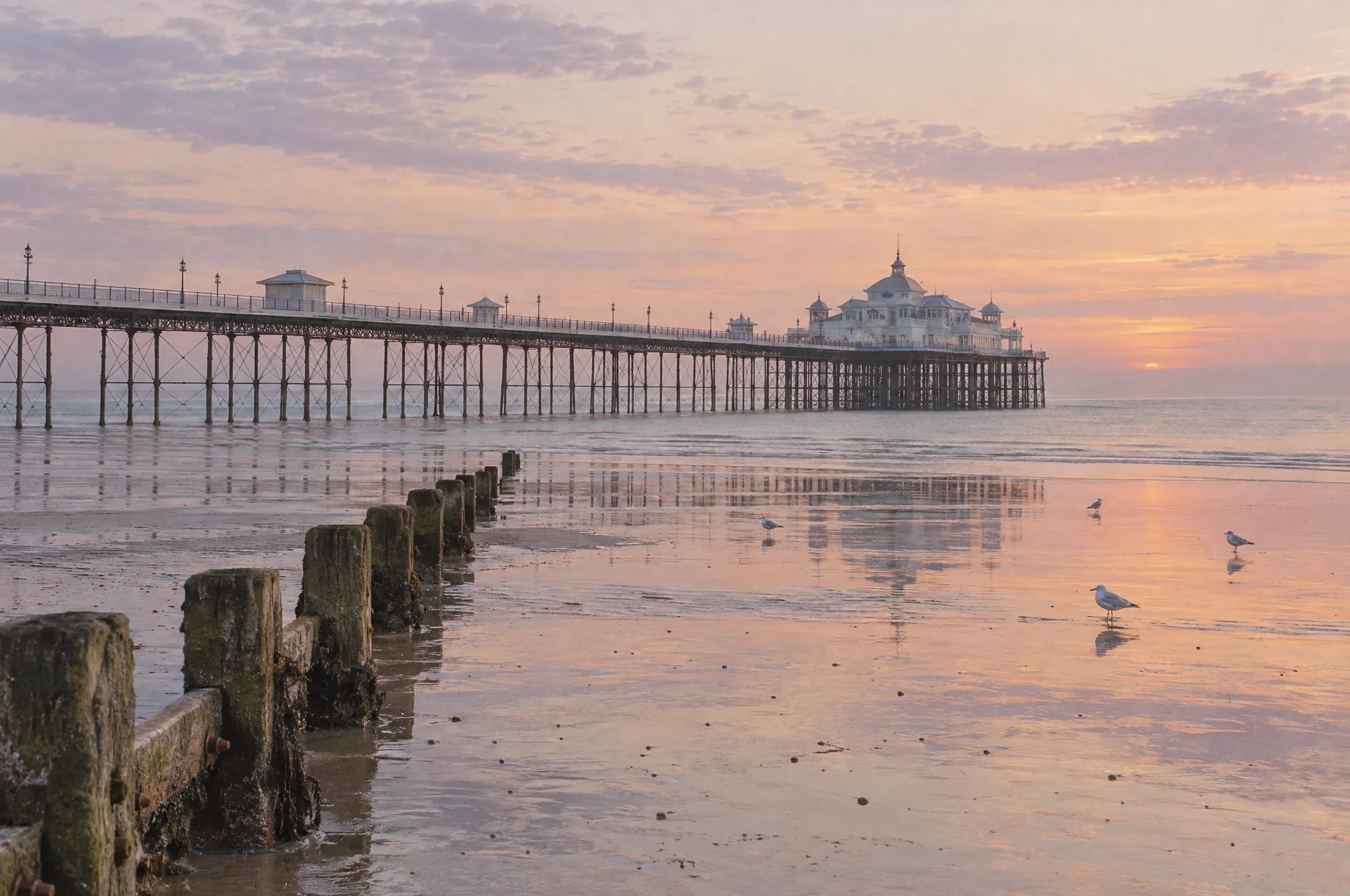 The pier at first light